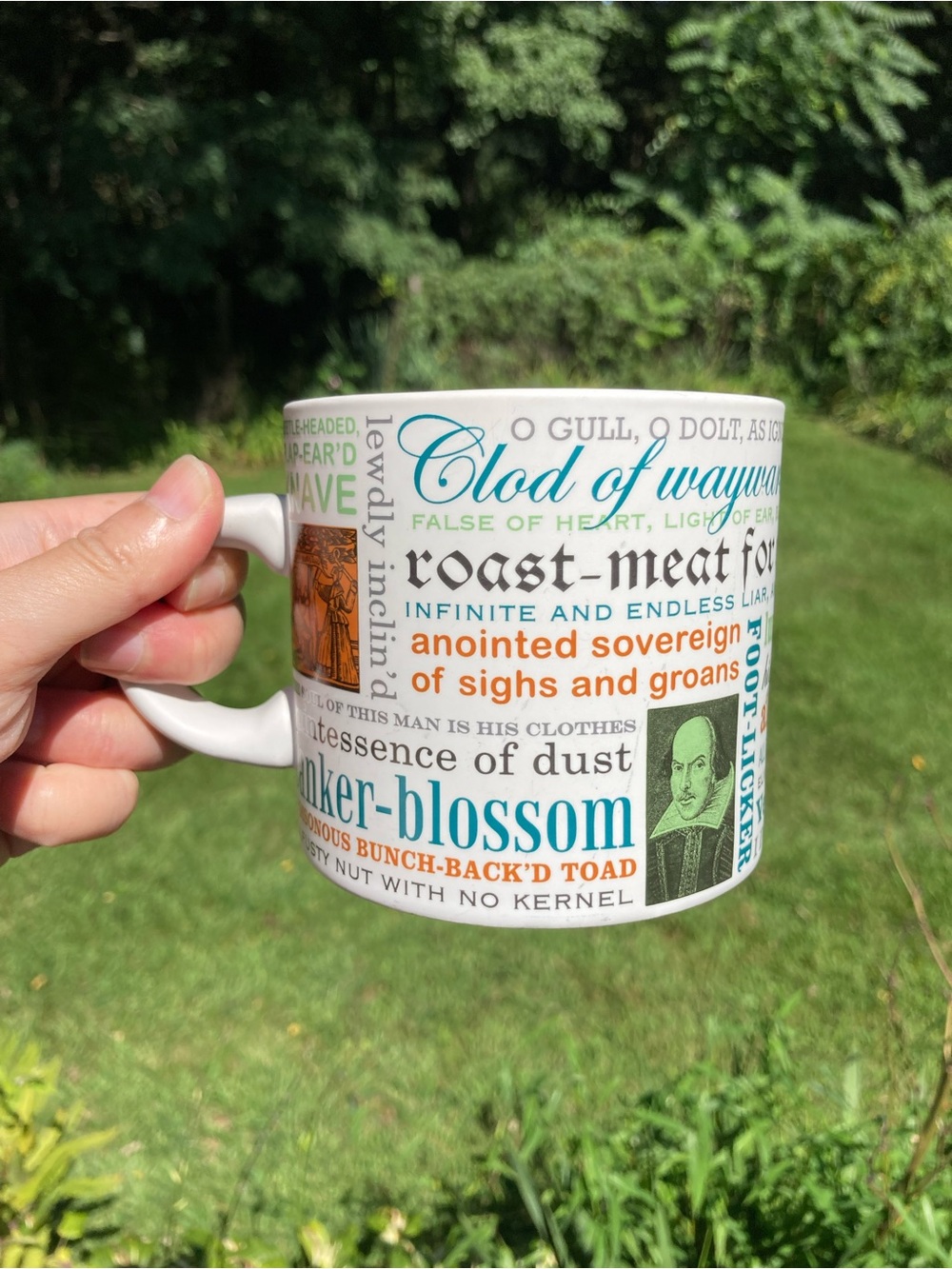 The Unemployed Philosophers Guild Shakespearean Insults Mug 2012 Coffee Cup
